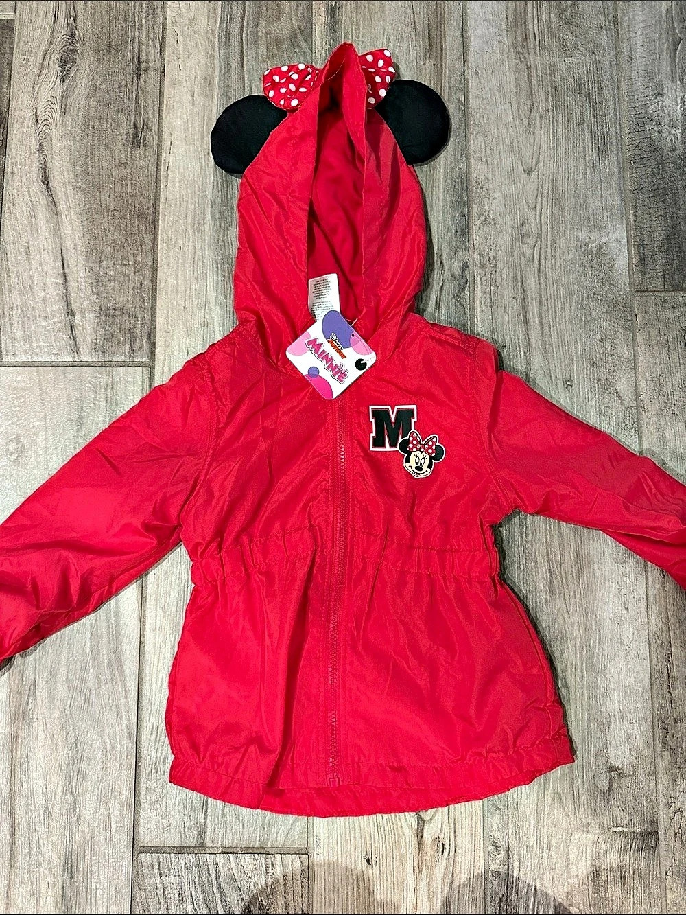 Disney Minnie Mouse Raincoat with Hood